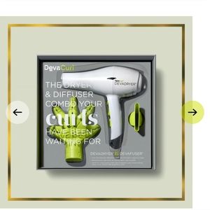 DEVACURL HAIR BLOW DRYER WITH DEVA FUSER DIFFUSER COMBO